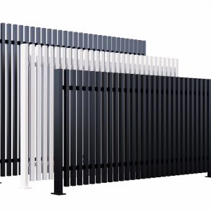 Aluminium Batten Fence Panel 2.2m Wide